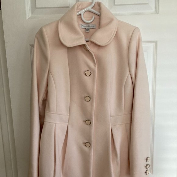 Forever New light pink - wool jacket- size 6